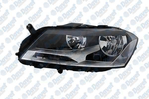 VALEO 44501 Far Sol Motorlu Passat 10> / H7+H7